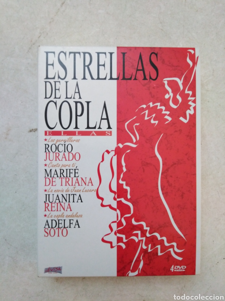 Cin&eacute;ma: Estrellas de la copla ( 4 DVD ), nuevo a estrenar