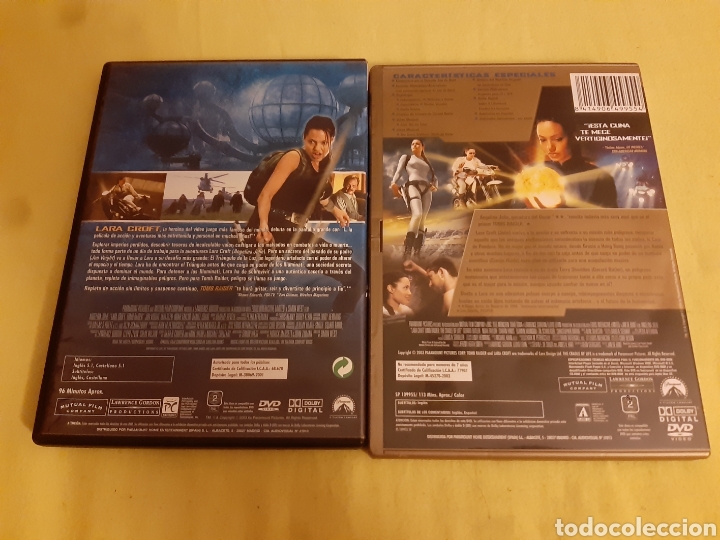 Cine: 2 DVDs Tomb Raider - Foto 2
