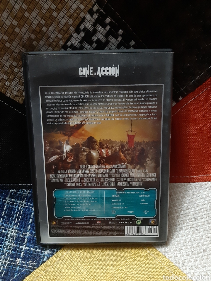 Cine: DVD El Planeta de los Simios - Foto 2