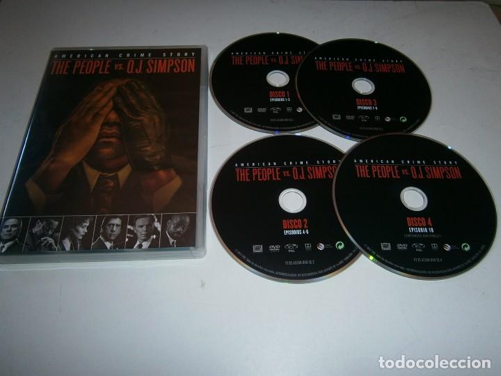 Cin&eacute;ma: THE PEOPLE CRIME STORY THE PEOPLE VS O.J. SIMPSON DVD 4 DISCOS