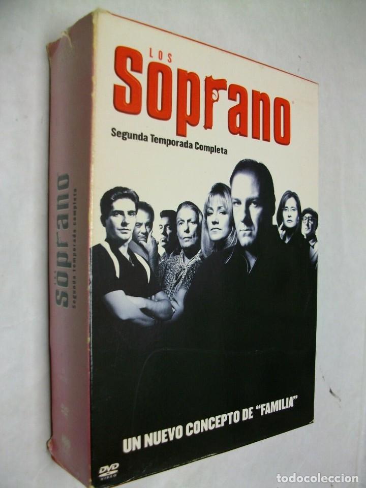 Cine: LOS SOPRANO 2&ordf; TEMPORADA en EDICI&Oacute;N CAJA CART&Oacute;N DVD