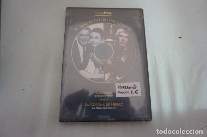 Cine: 11-B4/ 1 X DVD - PRECINTADA - 2 PELICULAS: CHARADA - LA CORONA DE HIERRO