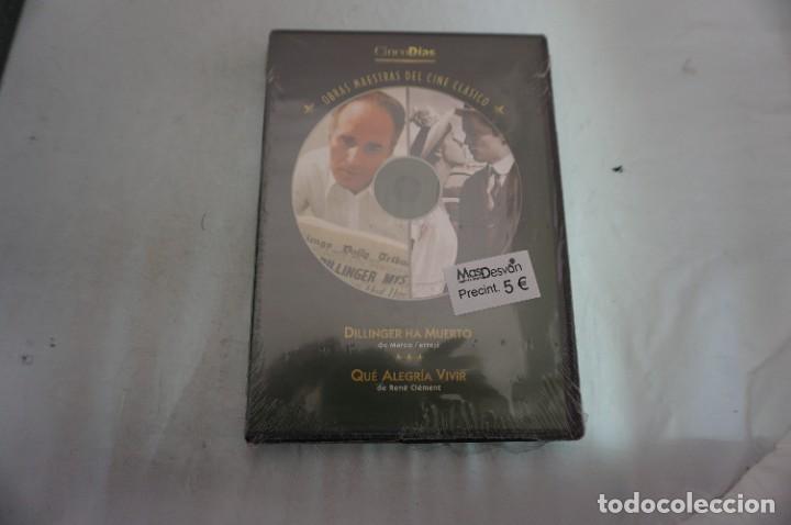 Cine: 12-B1/ 1 X DVD - PRECINTADA - 2 PELICULAS: DILLINGER A MUERTO - QUE ALEGRIA VIVIR