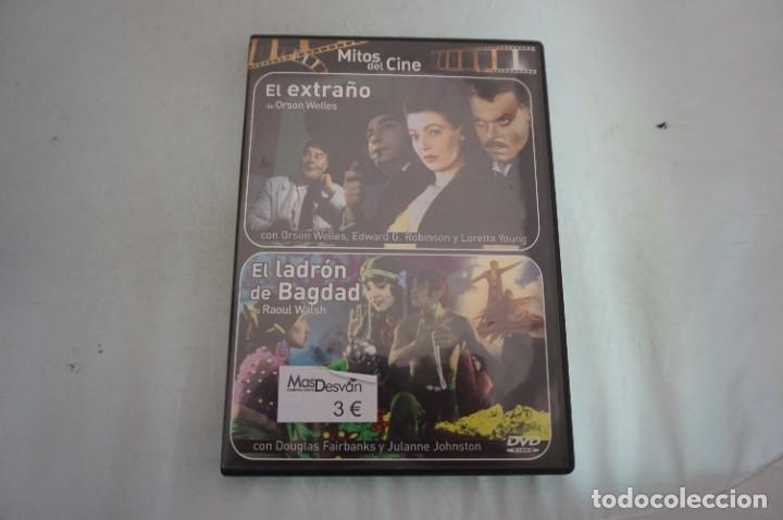 Cine: 12-B7/ 1 X DVD - 2 PELICULAS: EL EXTRA&Ntilde;O - EL LADRON DE BAGDAD