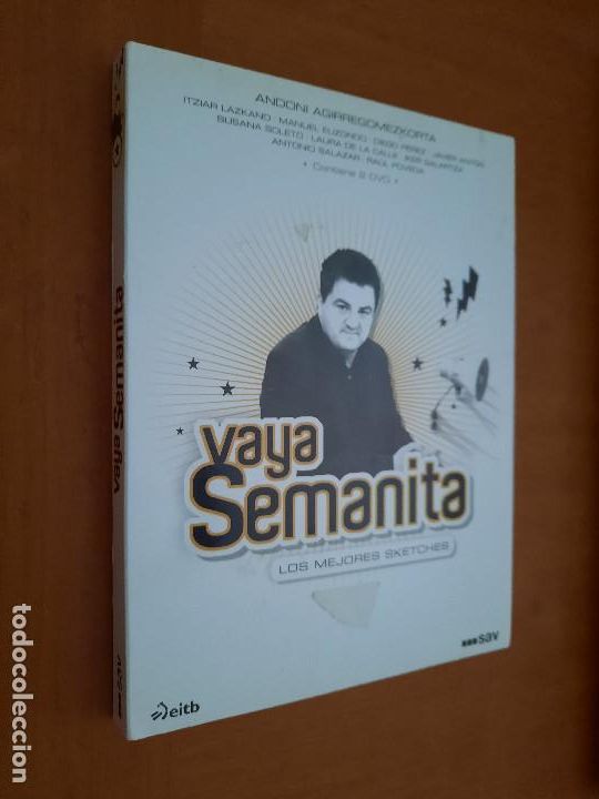 Cine: VAYA SEMANITA. DOBLE DVD. LOS MEJORES SKETCHES. DIGIPACK. BUEN ESTADO