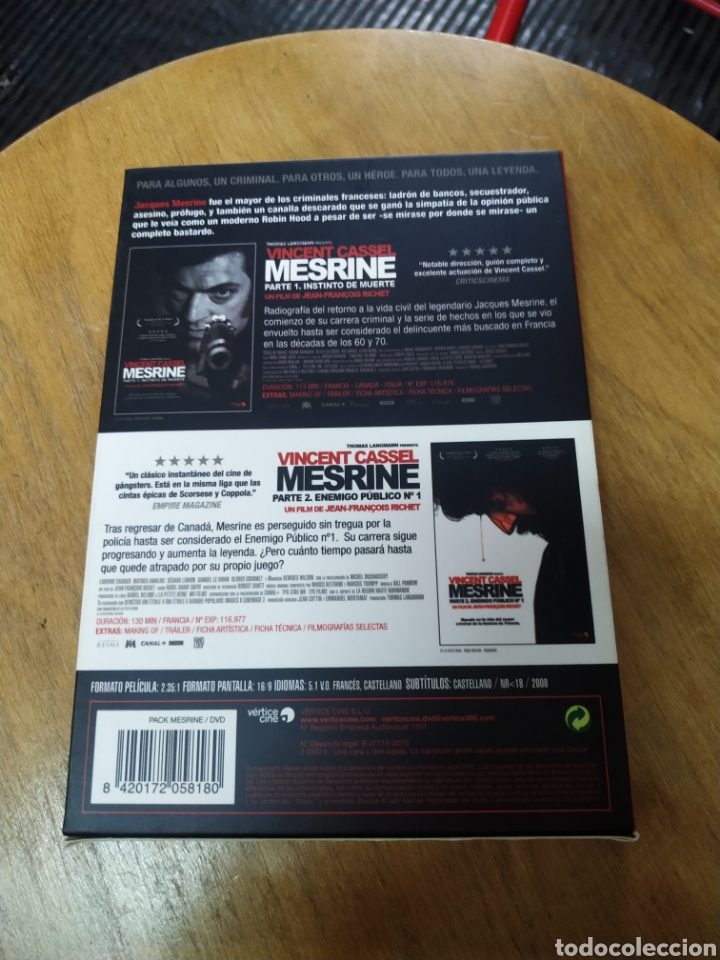 Cine: Mesrine, Miniserie (DVD) - Foto 4