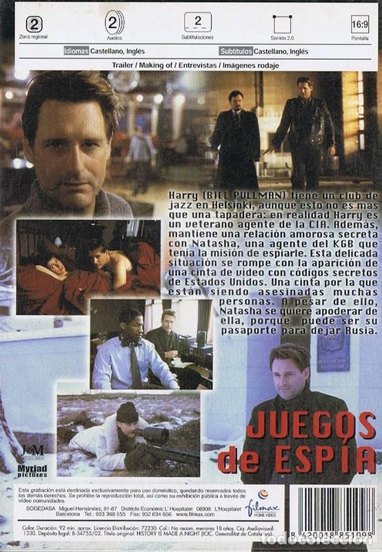 Cine: JUEGOS DE ESP&Iacute;A BILL PULLMAN - Foto 2