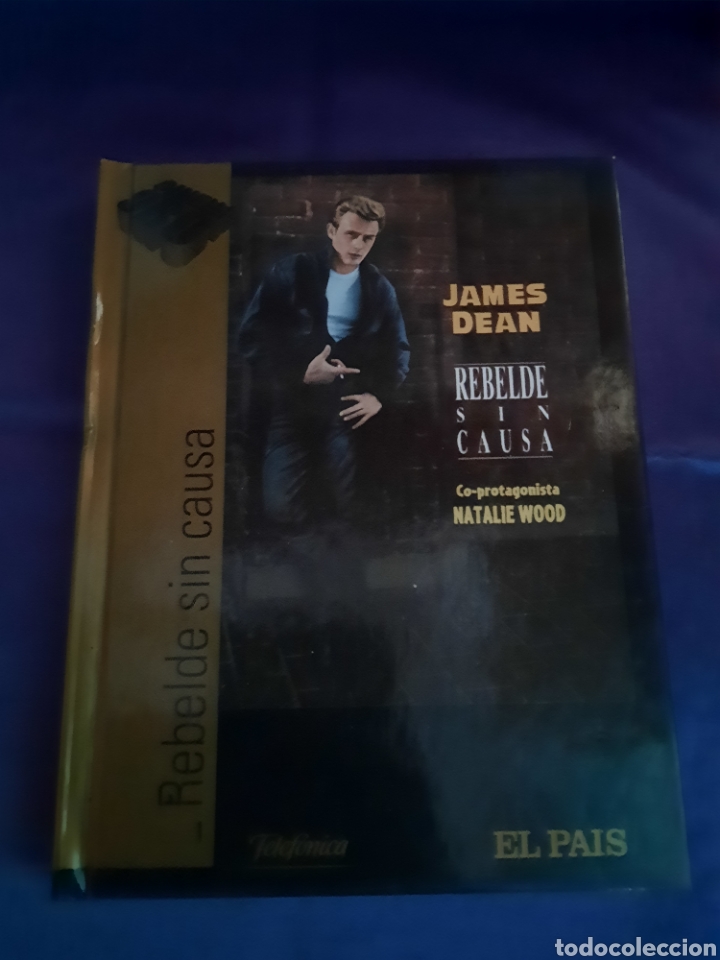Cine: James Dean Rebelde sin causa DVD y libro.