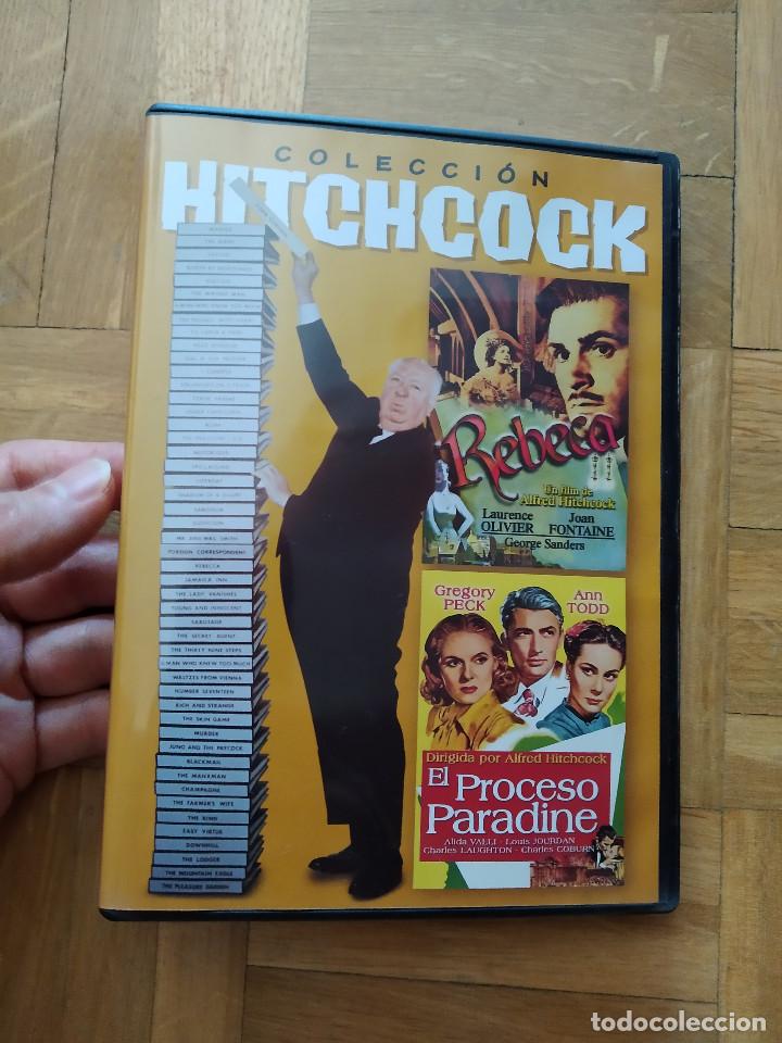 Cinema: PELICULA DVD CON 2 PELICULAS. COLECCION HITCHCOCK REBECA. EL PROCESO PARADINE