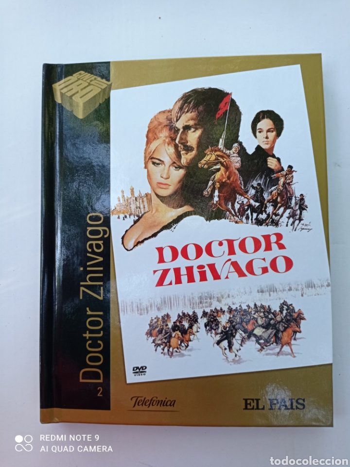 Cine: Cine de oro ,n.2 ,doctor zhivago , libro dvd