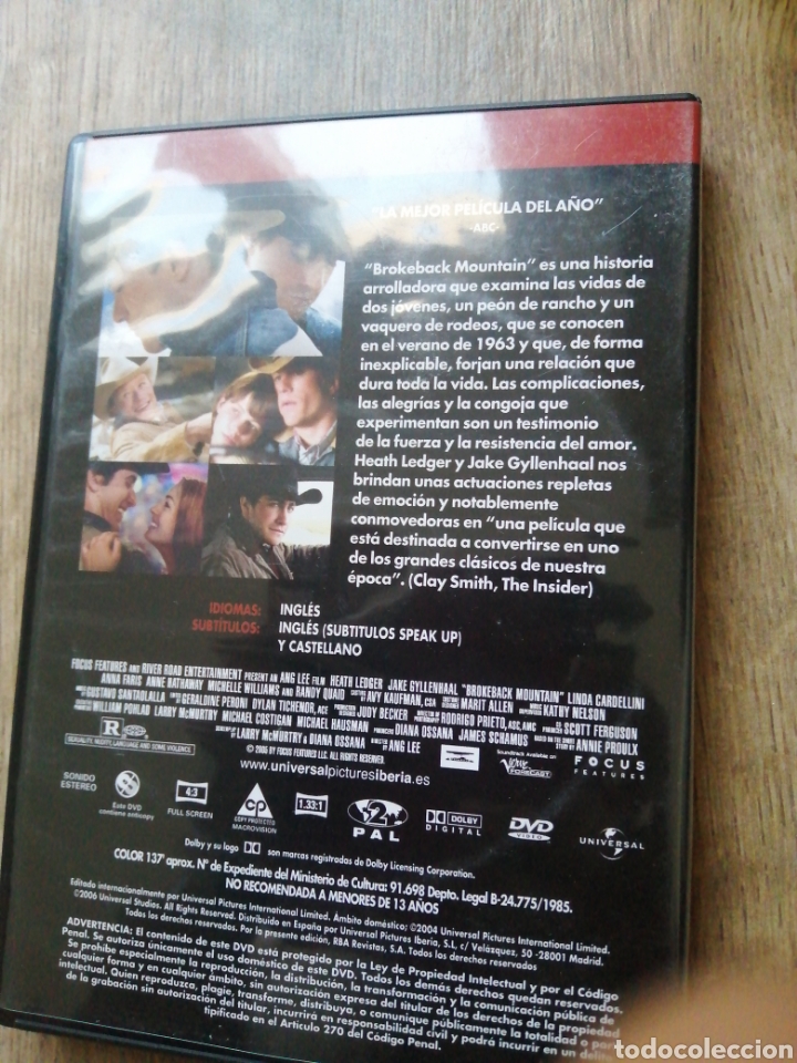 Cine: Brokeback Mountain dvd - Foto 2
