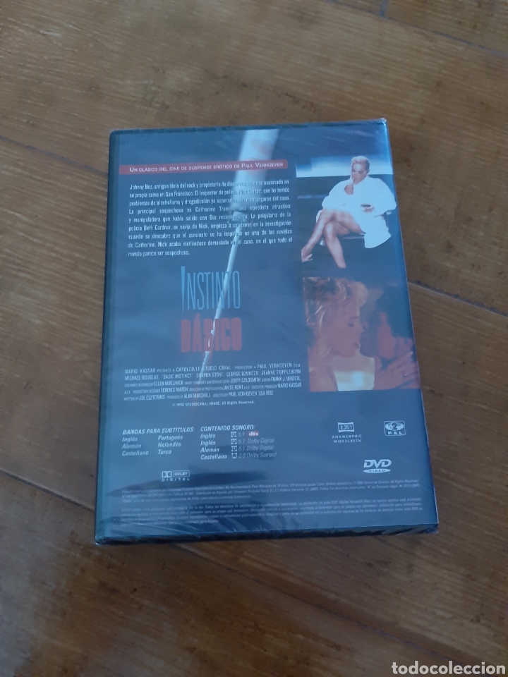Cine: DVD Instinto B&aacute;sico (Precintado) - Foto 2