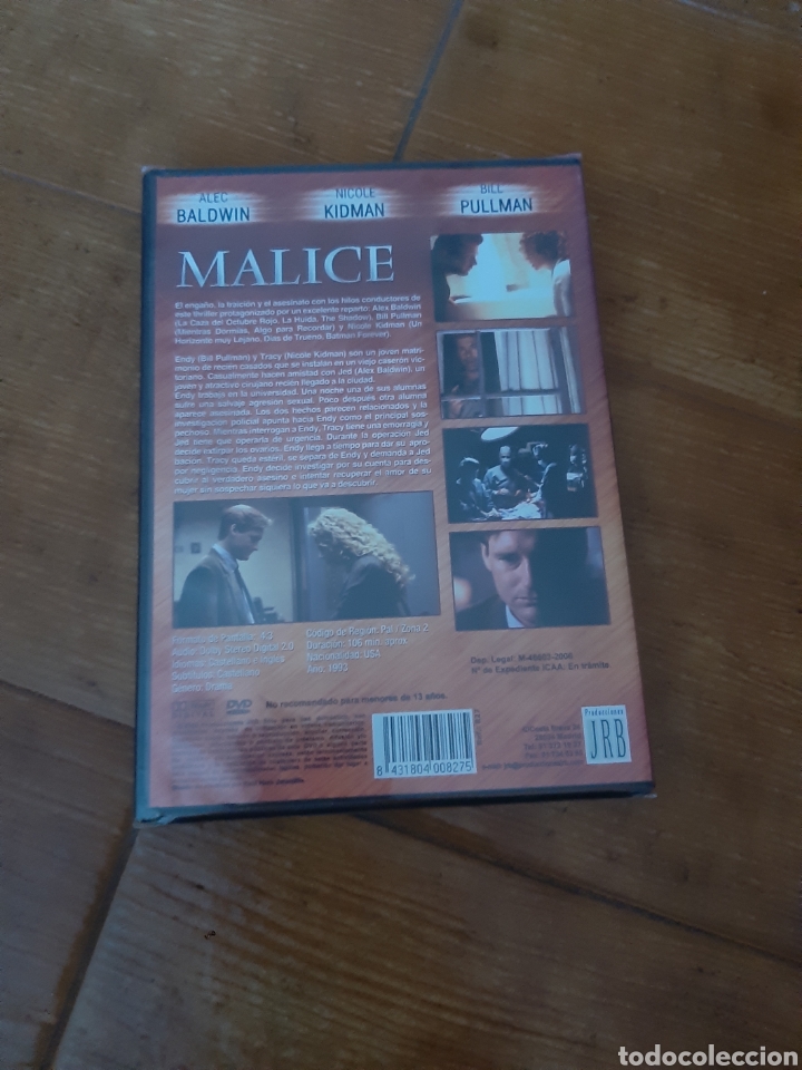 Cine: DVD Malice (Precintado) - Foto 2