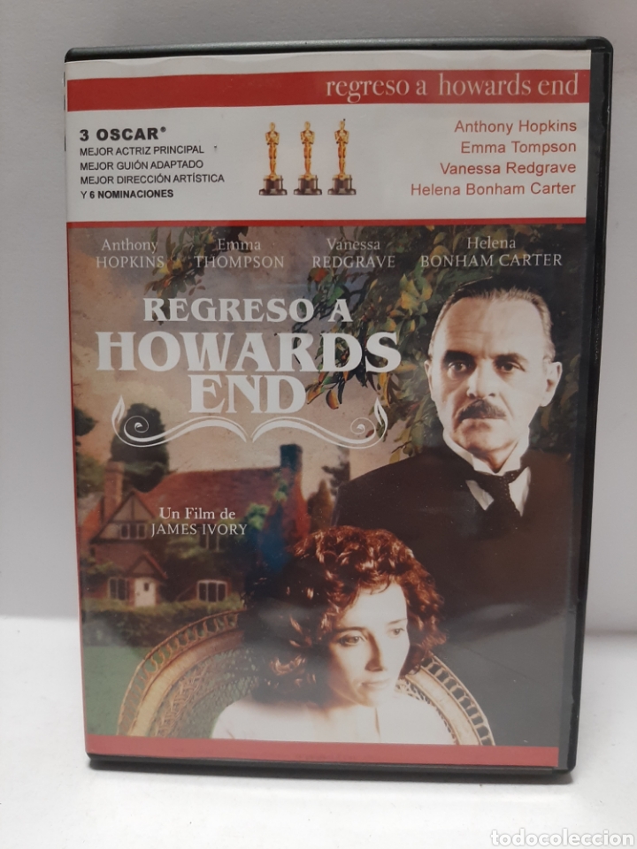 Cinema: S191 regreso a Howards end- DVD COMO NUEVO