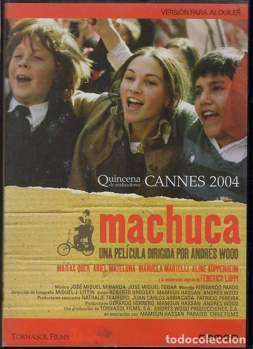 Cine: MACHUCA DVD - TRAS EL SUE&Ntilde;O DE DERRIBAR LAS FRONTERAS SOCIALES ENTRE 2 BARRIOS OPUESTOS.