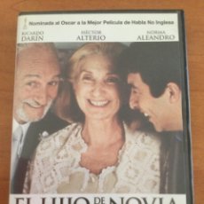 Cine: DVD EL HIJO DE LA NOVIA. RICARDO DARIN, HECTOR ALTERIO Y NORMA ALEANDRO. Lote 274761798