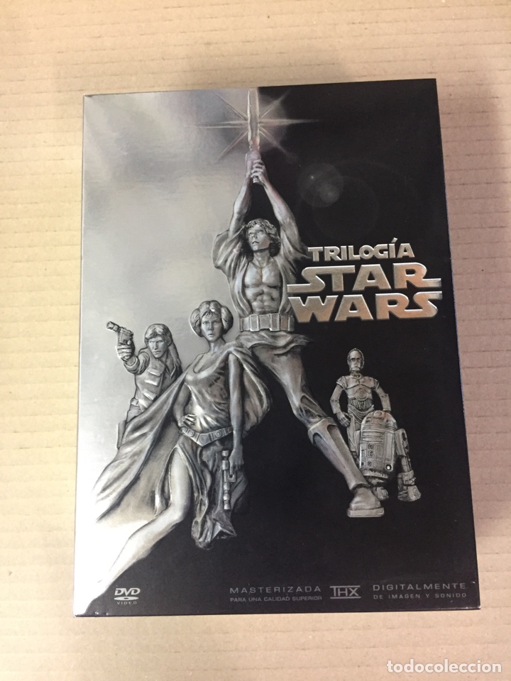 Cine: TRILOG&Iacute;A STAR WARS, 4 DVD&rsquo;s - 3 dvd + dvd contenidos adicionales. MASTERIZADA