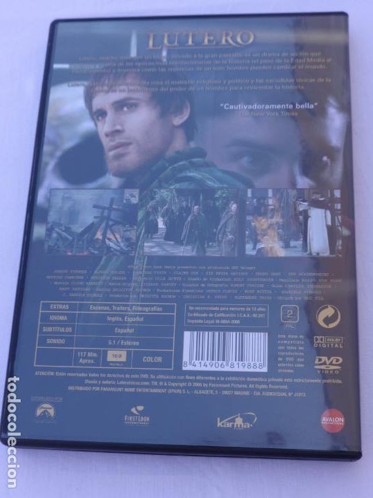 Cine: LUTERO. DVD - Foto 2