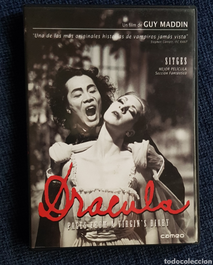 Cine: Dracula Pages from a virgin's diary dvd