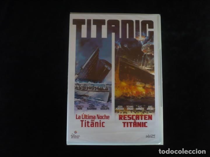 Cine: rescaten el titanic + mas la ultima noche del titanic - 2 discos - dvd nuevo precintado