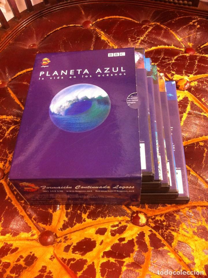 Cinema: 5 DVD +`ESTUCHE. PLANETA AZUL. LA VIDA EN LOS OC&Eacute;ANOS. BBC, 2002. INGL&Eacute;S-CASTELLANO-CATAL&Aacute;N