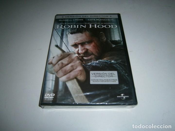 Cine: ROBIN HOOD DVD VERSION DEL DIRECTOR NUEVO PRECINTADO RUSSELL CROWE CATE BLANCHETT