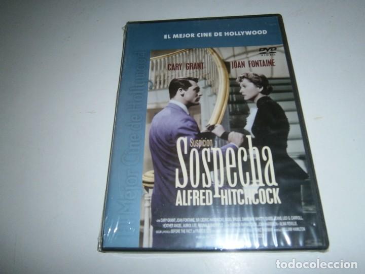 Cine: SOSPECHA DVD A. HITCHCOCK CARY GRANT NUEVA PRECINTADA