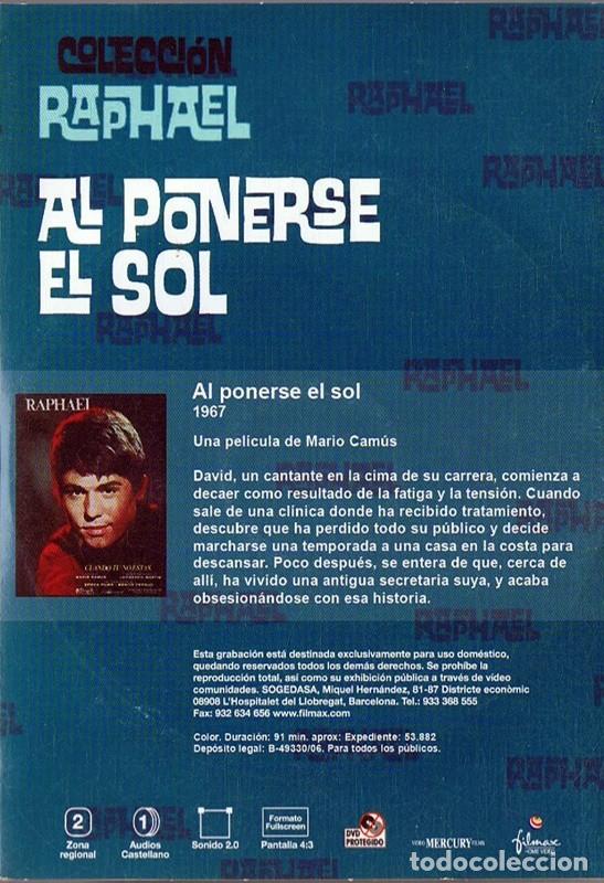 Cine: AL PONERSE EL SOL RAPHAEL - Foto 2