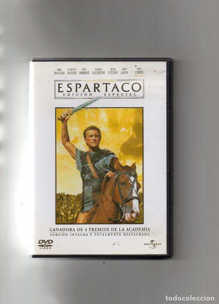 Cine: DVD - ESPARTACO - 2 DISCOS Y LIBRITO - COMO NUEVO - Foto 1