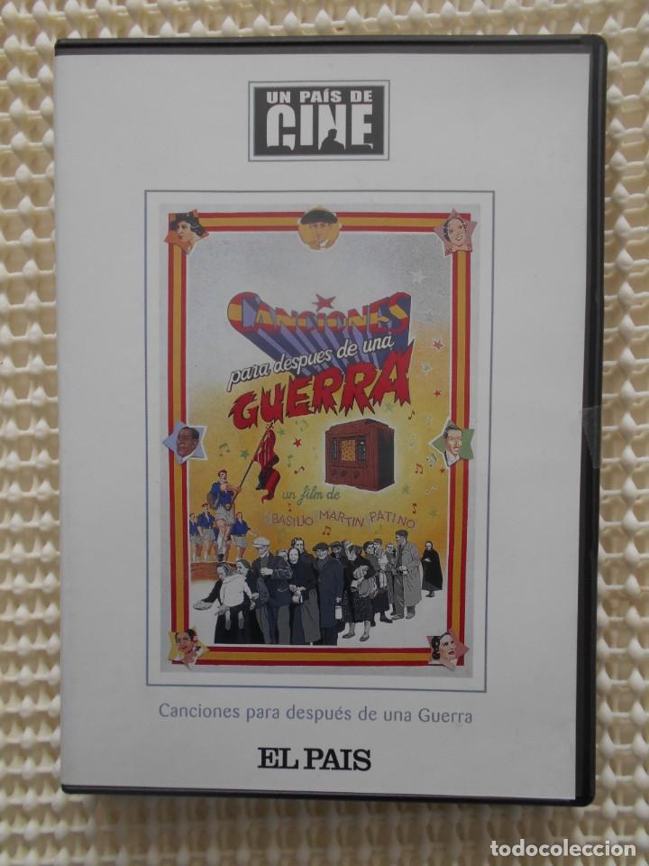 Cin&eacute;ma: CANCIONES PARA DESPUES DE UNA GUERRA. DVD DE LA PELICULA DE BASILIO MARTIN PATINO.