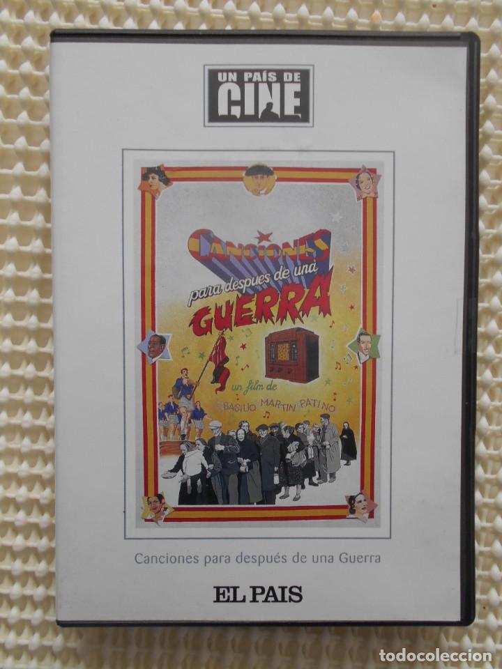 Cin&eacute;ma: CANCIONES PARA DESPUES DE UNA GUERRA. DVD DE LA PELICULA DE BASILIO MARTIN PATINO.