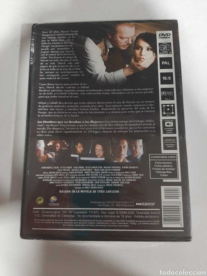 Cine: REF.ND155 Millenium 1 - DVD NUEVO PRECINTADO - Foto 2