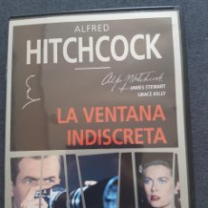 Cine: PELÍCULA LA VENTANA INDISCRETA DE HITCHCOCK EN DVD COMO NUEVA. Lote 278404163