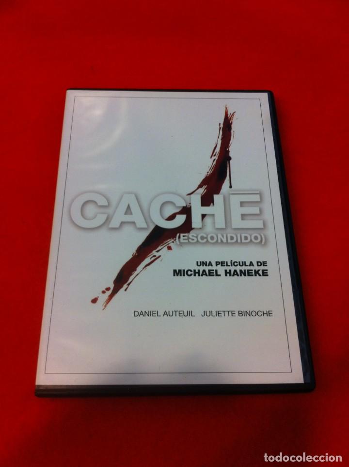 Cine: DVD. CACHE (ESCONDIDO) MICHAEL HANEKE - Foto 1
