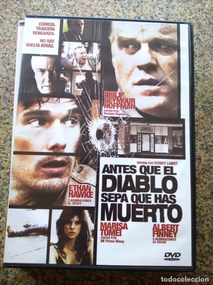 Cine: DVD -- ANTES QUE EL DIABLO SEPA QUE HAS MUERTO -- CAJA FINA --