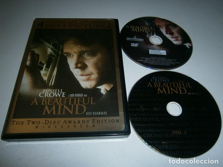 Cin&eacute;ma: UNA MENTE MARAVILLOSA DVD INCLUYE 1 DVD REGION 1 Y 1 DVD REGION 2