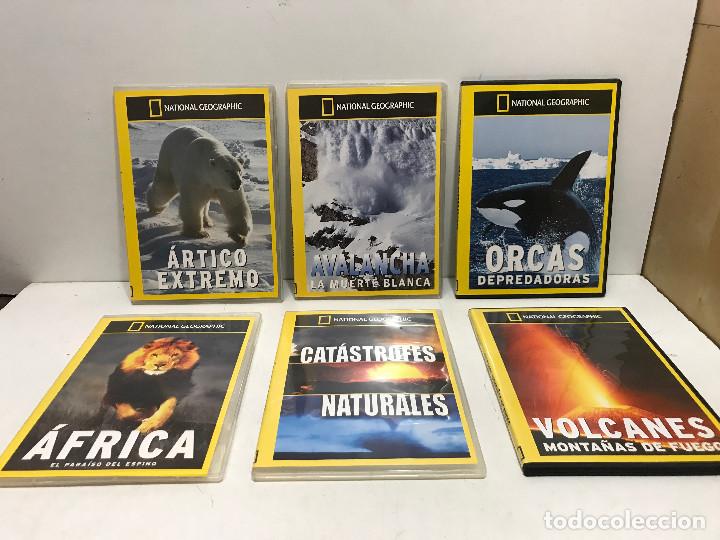 Cine: LOTE 6 DVD NATIONAL GEOGRAPHIC RBA EDITORES