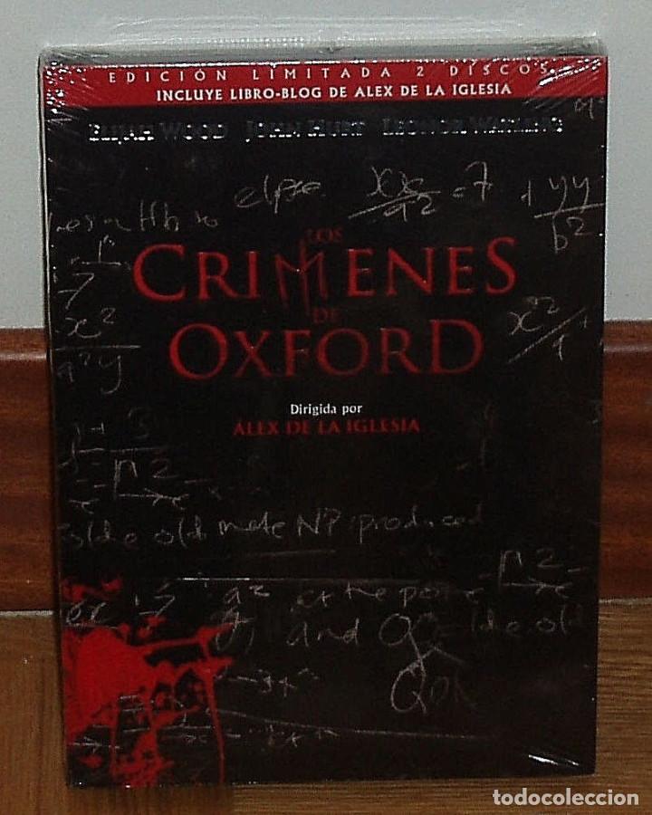Cine: LOS CRIMENES DE OXFORD EDICION LIMITADA 2 DVD+LIBRO BLOG NUEVO PRECINTADO (SIN ABRIR) R2