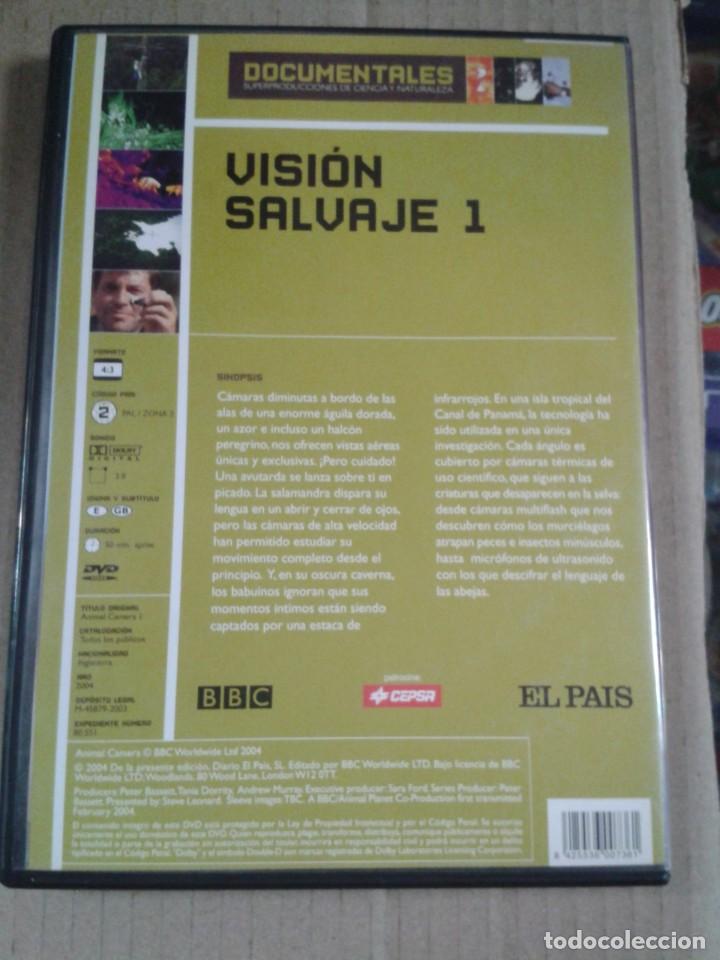 Cine: DOCUMENTALES. VISION SALVAJE 1. DVD - Foto 2