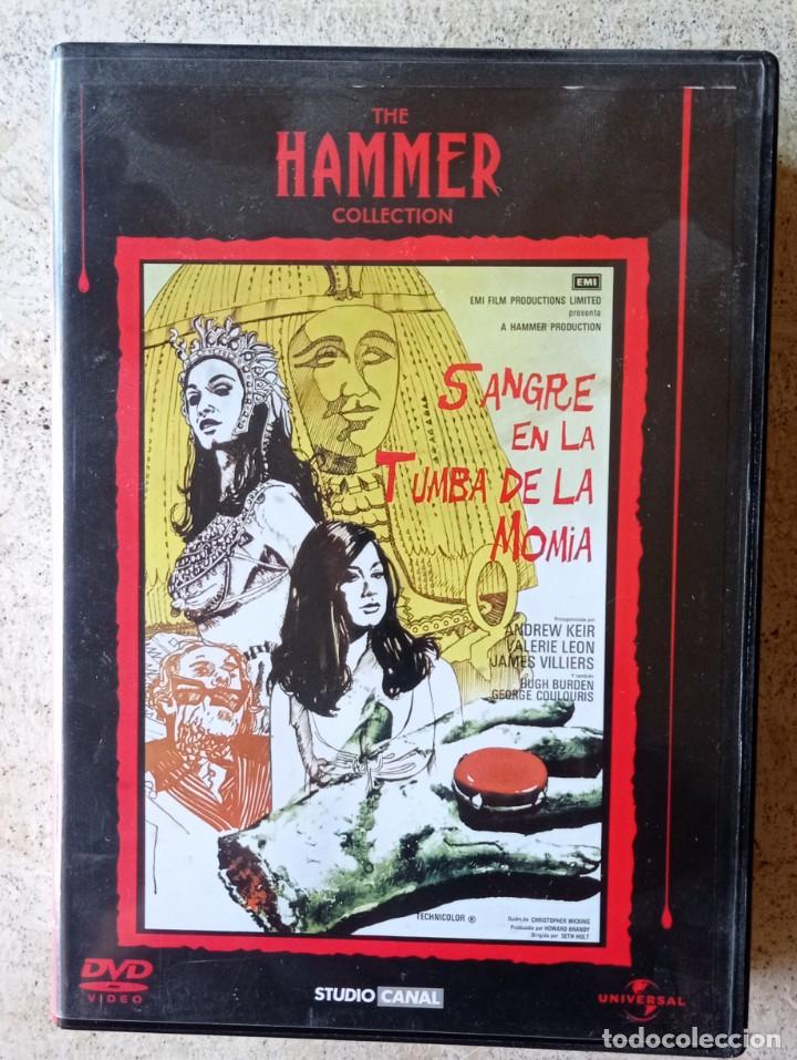 Cine: Sangre en la tumba de la momia - Hammer 1971 Seth Holt Descatalogado