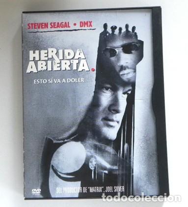 Cine: HERIDA ABIERTA ESTO S&Iacute; VA A DOLER - DVD PEL&Iacute;CULA ACCI&Oacute;N STEVEN SEAGAL DMX POLIC&Iacute;A VIOLENCIA EXTRAS