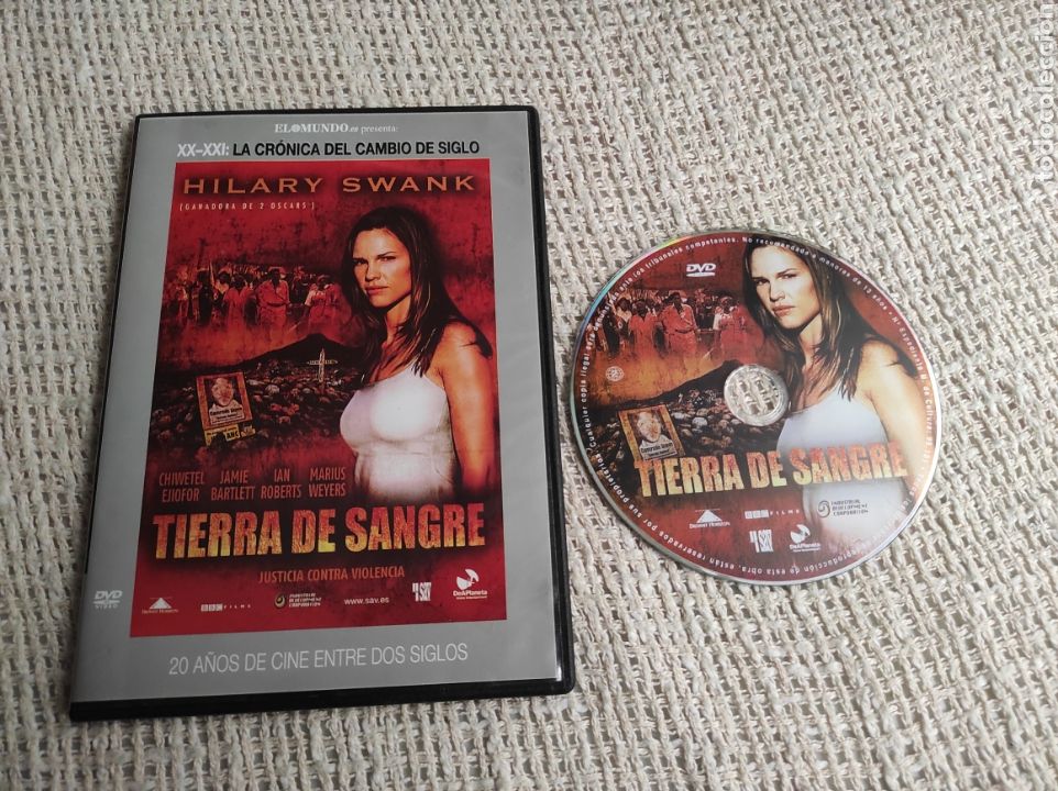 Cinema: DVD TIERRA DE SANGRE. / HILARY SWANK.