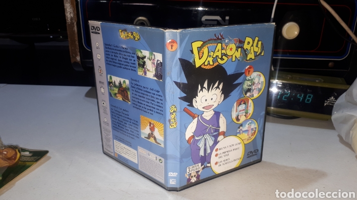 Cine: DVD n&uacute;mero 1 serie DRAGONBALL DRAGON BALL 3 EPISODIOS AKIRA TORIYAMA SHUEISHA 1986