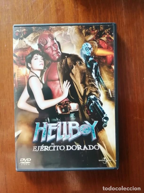 Cine: DVD HELLBOY Y EL EJERCITO DORADO DE GUILLERMO DEL TORO - Foto 1