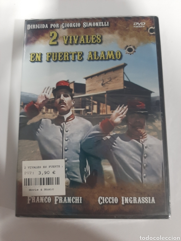 Cine: ND176 2 vivales en fuerte Alamo &nbsp; - DVD NUEVO PRECINTADO