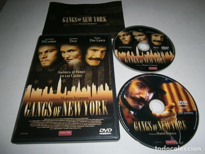 Cine: GANGS OF NEW YORK DVD EDICION 2 DISCOS LEONARDO DICAPRIO CAMERON DIAZ