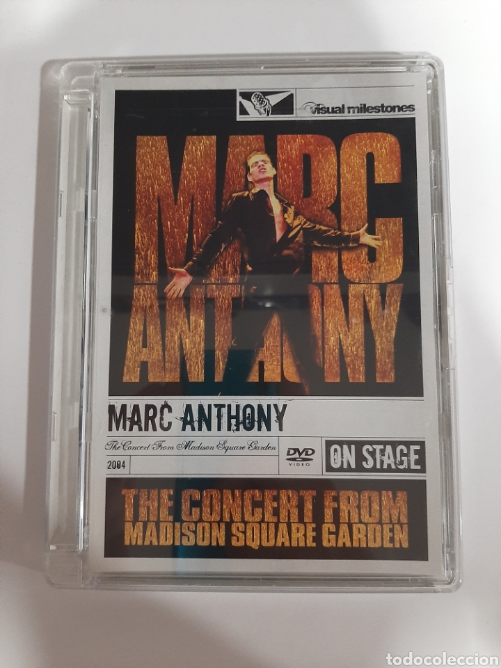Cinema: S204 Marc Anthony the concert from Madison Square Garden -DVD como NUEVO