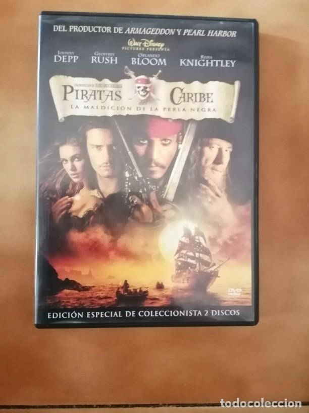Cine: DVD PIRATAS DEL CARIBE LA MALDICION DE LA PERLA NEGRA EDICION ESPECIAL 2 DISCOS