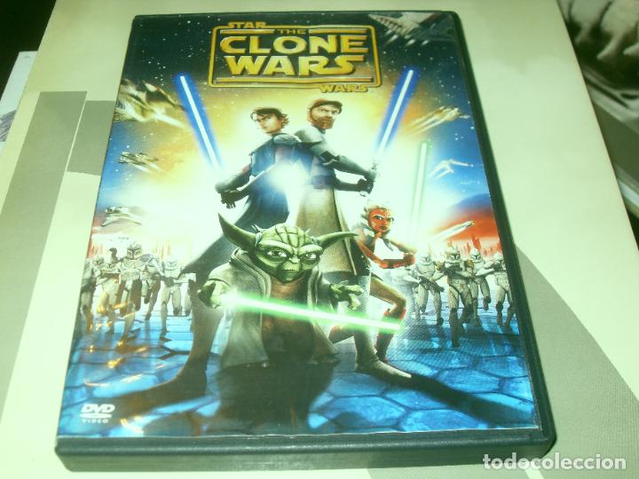 Cine: THE CLONE WARS. STAR WARS. DVD. CASTELLANO.