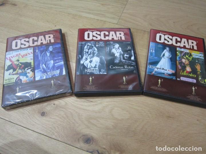 Cinema: CLASICOS DE OSCAR, PELICULAS EN DVD. TRES DVDS CON DOS PELICULAS CADA UNA.